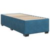 vidaXL Cama boxspring com colch&atilde;o 90x200 cm veludo azul