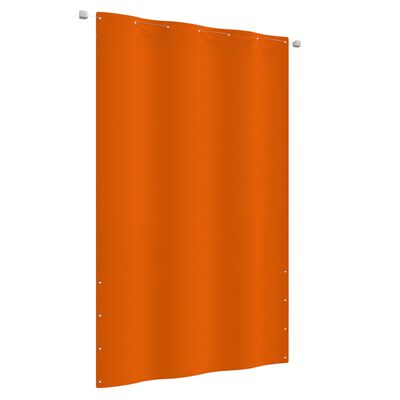 vidaXL Tela de varanda 140x240 cm tecido oxford laranja