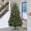 vidaXL &Aacute;rvore de Natal Artificial Verde 270 cm PVC e Metal