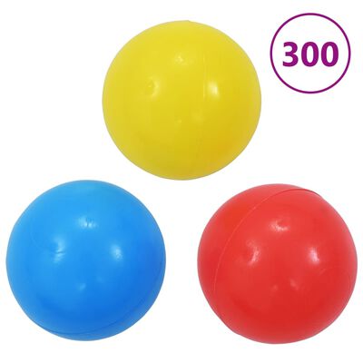 vidaXL Tenda de brincar com 550 bolas 123x120x126 cm