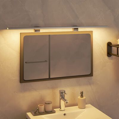 vidaXL Luz LED para espelho 13 W 3000 K 80 cm branco quente