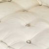 vidaXL Sofá Modular 2 pcs Creme 140 x 70 x 36 cm tecido