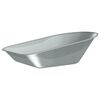 vidaXL Substitui&ccedil;&atilde;o da Bandeja da Carriola Prateado 90 x 63 x 28 cm