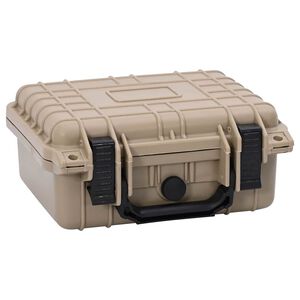 vidaXL Mala r&iacute;gida Areia 27 x 24,5 x 12,5 cm Polipropileno e ABS