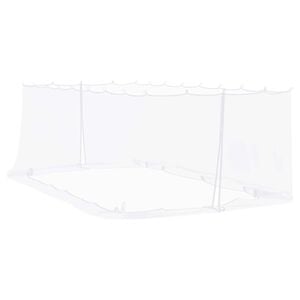 vidaXL Mosquiteiro para Gazebo 220 Mesh 220 mesh Branco 6 x 3 x 2 m