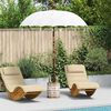 vidaXL Parasol Balin&ecirc;s com Base 260 180-190 cm