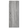 vidaXL Arm&aacute;rio de parede 69,5x34x90 cm cinzento sonoma