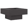 vidaXL Fire Pit Preto 60 x 60 x 30 cm A&ccedil;o
