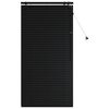 vidaXL Cortina Veneziana Preto 70 x 160 cm 35 mm
