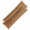 vidaXL Almofada HEERLEN Cinzento-acastanhado 40 x 145 cm Fleece PV