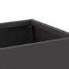 vidaXL Fire Pit Preto 60 x 35 x 100 cm A&ccedil;o