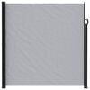 vidaXL Toldo Lateral Retr&aacute;til Cinzento 600 x 200 cm Poli&eacute;ster