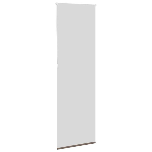 vidaXL Persiana de enrolar 80x210 cm largura tecido 75,7 cm poli&eacute;ster