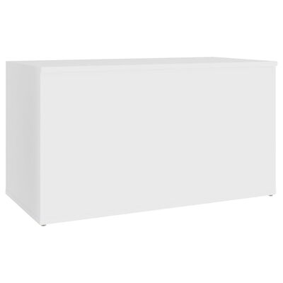 vidaXL Arca de arrumação 84x42x46 cm madeira processada branco