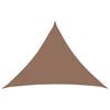 vidaXL Vela de Sombra Cinzento-acastanhado 7 x 5 x 5 m HDPE