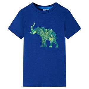 T-shirt para crian&ccedil;a azul-escuro 104