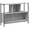 vidaXL Estante 102x28x77,5 cm derivados de madeira cinzento sonoma