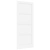 vidaXL Porta Interna 86 x 211 cm Contraplacado Branco