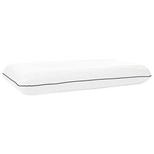 vidaXL Travesseiro para Dormir Branco 80 x 40 x 12 cm Espuma de Gel