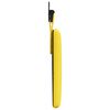 vidaXL Cabeceira Suspensa Liso Amarelo Claro 210 x 55 x 5 cm