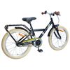 vidaXL Bicicleta Infantil 24 Polegadas para 8-12 anos Preto