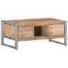 vidaXL Mesa de centro 95x50x40 cm madeira de mangueira &aacute;spera