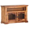 vidaXL M&oacute;vel de TV 90x30x60 cm madeira de ac&aacute;cia maci&ccedil;a