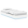 vidaXL Estrutura de Cama com LED Branco 80 x 200 cm