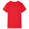 T-shirt para crian&ccedil;a vermelho 116