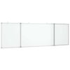vidaXL Quadro branco magn&eacute;tico dobr&aacute;vel 160x50x1,7 cm alum&iacute;nio