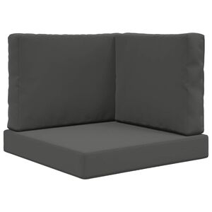 vidaXL Almofada para Sof&aacute; Externo Poli&eacute;ster Antracite 60 x 60 cm