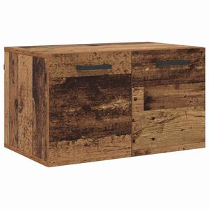 vidaXL Arm&aacute;rio de Parede Madeira antiga 60 x 36,5 x 35 cm