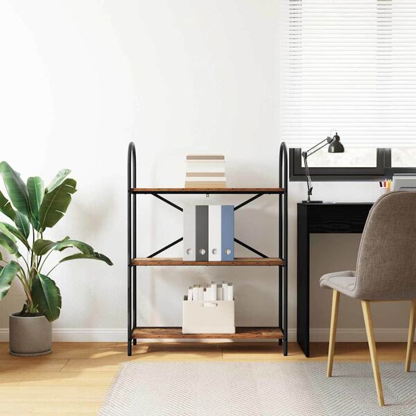 vidaXL Estante Madeira antiga 80 x 30 x 109 cm Madeira processada