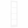 vidaXL Porta Interna ORKDAL Branco Preparado 61 x 198,5 cm