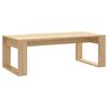 vidaXL Mesa de centro 102x50x35cm derivados de madeira carvalho sonoma