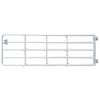 vidaXL Port&atilde;o 300 x 90 cm A&ccedil;o galvanizado