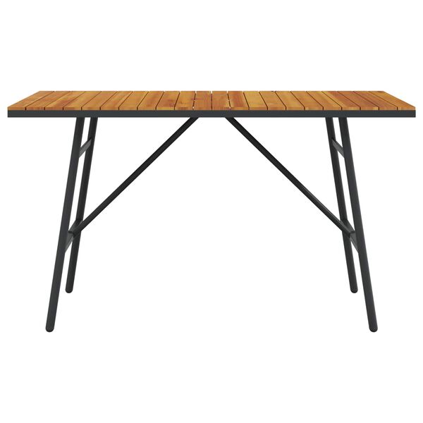 vidaXL Mesa de jantar Castanho 110 x 55 x 62 cm