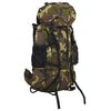 vidaXL Mochila para caminhadas 80 L tecido oxford camuflagem verde