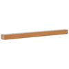 vidaXL Canteiro de jardim elevado 582 x 50 x 36 cm A&ccedil;o Galvanizado