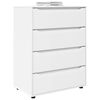 vidaXL Gabinetes de Armazenamento 2 pcs Branco 80 x 48 x 105 cm