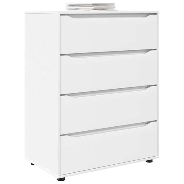vidaXL Gabinetes de Armazenamento 2 pcs Branco 80 x 48 x 105 cm