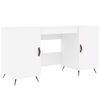 vidaXL Secret&aacute;ria 140x50x75 cm derivados de madeira branco