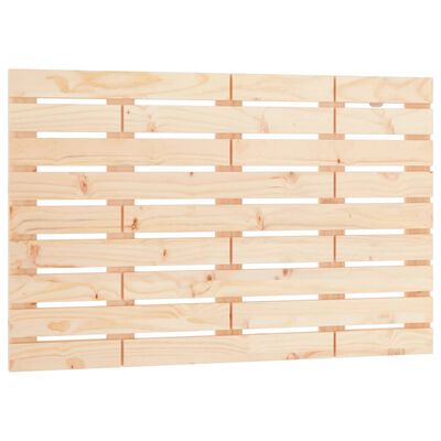 vidaXL Cabeceira de parede 81x3x63 cm madeira de pinho maciça