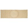 vidaXL Tapete de &Aacute;rea Branco 60 x 300 cm Juta