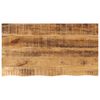 vidaXL Tampo de mesa borda viva 100x60x3,8 cm mangueira &aacute;spera maci&ccedil;a