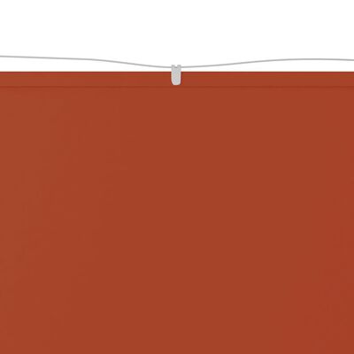 vidaXL Toldo vertical 180x270 cm tecido oxford cor terracota