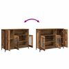 vidaXL Buffet Madeira antiga 100 x 35 x 75 cm