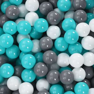 vidaXL Bolas de brincar 250 pcs multicolor