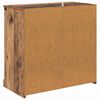 vidaXL Aparadores com gaveta 2 pcs Madeira Antiga 70 x 35,5 x 67,5 cm