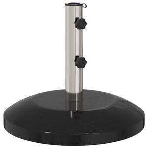 vidaXL Base para Parasol de 40-50 mm 26.75 kg Preto for 40-50 mm Pole